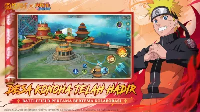 Event MLBB x Naruto Resmi Rilis, Skin Naruto & Sasuke Tersedia!